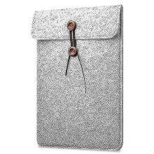 Wool Felt Soft Envelope Pouch Bag Laptop Sleeve Cover for 11/13/15 Inch Macbook