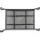 Bilnät - DEMA - Dubbelt lager - Stor kapacitet - Vikbart - 90x65 cm - Slitstark polyester 4
