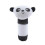 4er-Set Plüschtiere mit Handrasseln für Babys – Giraffe, Affe, Schwein, Panda 4