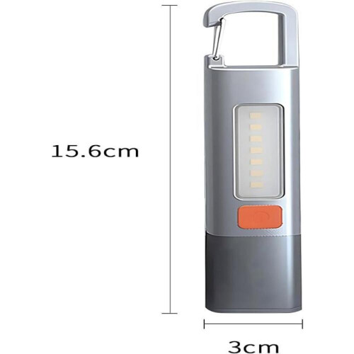 Powerful LED Flashlight, Rechargeable Torch, 100,000 Lumens, 3 Lighting Modes, Zoomable, COB Light 2
