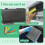 Φτερωτή χτένα για κλιματιστικό, σπειροειδή ίσιωμα, εξατμιστή, συμπυκνωτ 4