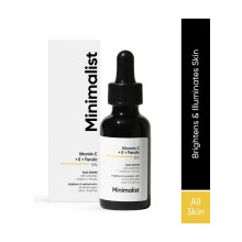 MINIMALIST Vitamin C Face Serum with Vitamin E & Ferulic | Antioxidant Serum for Glowing Skin, Dark Spots | Advanced Environmental Protection