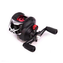 (silver) Fishing Baitcasting Reel, Casting Reel with Stainless Steel Balls Bearing Fishing Reel, Magnetic Braking Fishing Reel  silver