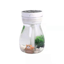 Dww-cute Cool Mist Air Humidifier, Indoor Air Purifier, Usb Rechargeable, Kawaii Air Humidifier with Led Light, Air Humidification Bottle.