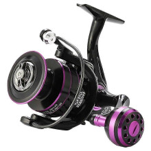 KD6000 Metal Spinning Reel with Large Capacity and Metal Ball Handle for Outdoor Fishing