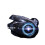 (right) Water drop fishing reel, 5000 spool, cold light display, solar powered, suitable for multiple fishing methods 4