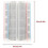 10 Pcs Pcb Test Mini Breadboard Breadboard 400 Contacts 8.5 X 5.5 Cm 2