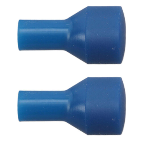 2Pcs Bites Valves Replacement Mouthpieces Part Replacement Dust Cover Bites Valves Replacement for Hydrations Bladder matte blue