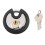 Cadenas en acier inoxydable noir, design compact 1