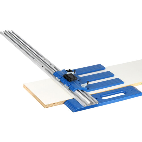 Aluminiumsavføringsskinne til rundsav, 0-65 cm