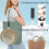 Solhatt - Vändbar - Bred brätte - UV-skydd - Vikbar - Beige 3