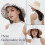 Solhatt - Vändbar - Bred brätte - UV-skydd - Vikbar - Beige 5