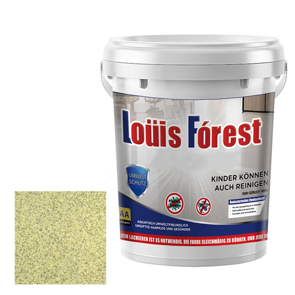 Epoxy Floor Paint With Colored Sand, High-Gloss Marble 9555307012634