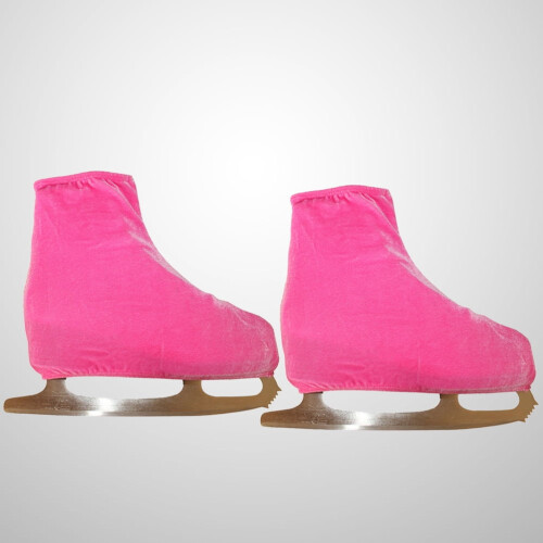 Ice Skate Shoe Covers - Fuzzy Protective Boot Covers, Pair