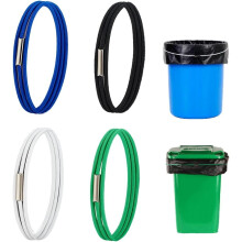 Élastiques pour poubelle, support élastique durable, lot de 4