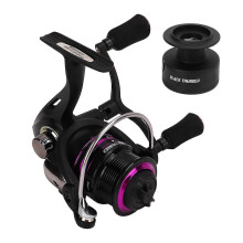 2025 Spinning Reel Metal High Hardness Double Rocker Arm Fishing Reel with Shallow Line Cup for Ice Fishing 3000