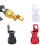 Quick Release Bicycle Mount Pedal, Folding,quick Buckle,4 Colors 5