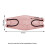 BalsaCircle Engångsmasker i Dusty Rose, 4-lagers, 10-pack 2
