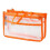 Διαφανής τσάντα μακιγιάζ PVC 28x17x10cm 2