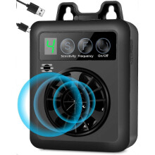 Anti Barking Device, 50ft Upgraded Dog Barking Control Device with 3 Adjustable Sensitivity/Frequency Levels, Rechargeable Ultrasonic Dog Bark Deterre