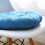 Rond stoelkussen met strikjes, paars, polyester, 45,7 cm 5