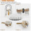 Lock Picking Kit, 26-piece Lock Picking Kit, Practice Tools with 4 Clear Locks 2