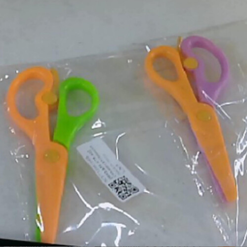 Children's plastic scissors for paper cutting, 1 piece 2