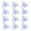 12pcs 45mm Clear Glass Suction Cups 4