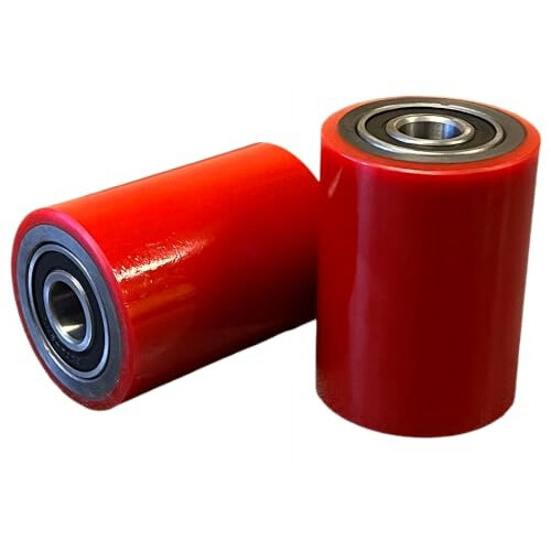 Polylasthjul för palldomkrafter 2,75"D x 3,75"B Par 1