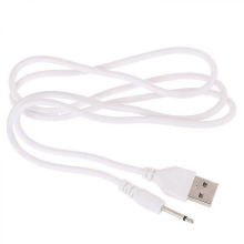 Nabíjací kábel USB DC 2.5 k vibrátoru pre nabíjateľné hračky pre dospelých, vibrátory