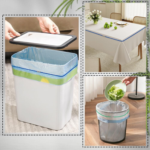 Élastiques pour poubelle, support élastique durable, lot de 4 2