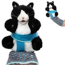 Interaktívna zápasnícka hračka Wrestler Cats Puppet Glove