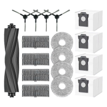 17Pcs compatible with L40 Ultra AE/D20 Ultra / RLD31SE/ E40 Ultra Vacuum Accessories Main Side Brush Filter Mop
