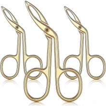 Scissors-shaped Eyebrow Straight Tweezers