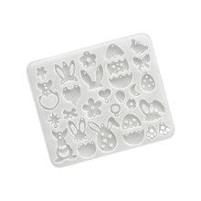 Multipurpose Earring Mould Silicone Crafting Tool for Jewelry-B