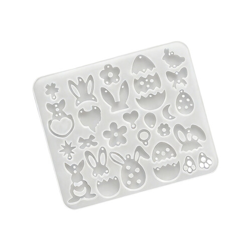 Multipurpose Earring Mould Silicone Crafting Tool for Jewelry-B