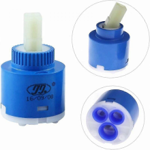 Cartouche céramique de rechange pour mitigeur de salle de bain (bleu, 35 mm), 1 pièce