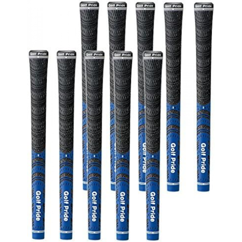 (Blu-Midsize) 13 pezzi Golf Pride MCC PLUS 4 Impugnatura da golf Standard Midsize 2