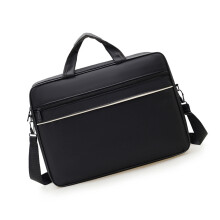 Spacious 15 Inch Oxfords Computer Bag Multiple-Black