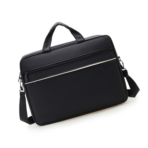 Spacious 15 Inch Oxfords Computer Bag Multiple-Black