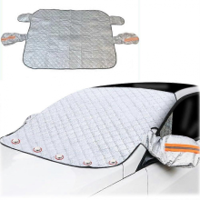 Windschutzscheibenabdeckung für Citroën C3 Aircross (2021), Schnee- und Eisschutz mit Spiegelabdeckungen, 150 x 105 cm