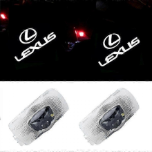 Verbesserte Einstiegsbeleuchtung, kompatibel mit Lexus LS, RX, ES, IS, LX, Türprojektions-Ambientebeleuchtung (2er-Pack) – Verschönern Sie