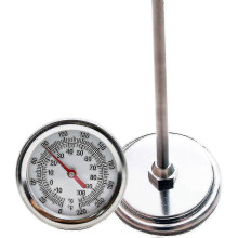 Compost Soil Thermometer Premium Stainless Steel Probe Fertilizer Water Thermometer