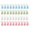 40 Pcs Clothes Hanger Connector Hooks Closet Hangers Organizer Space-saving Clip 1