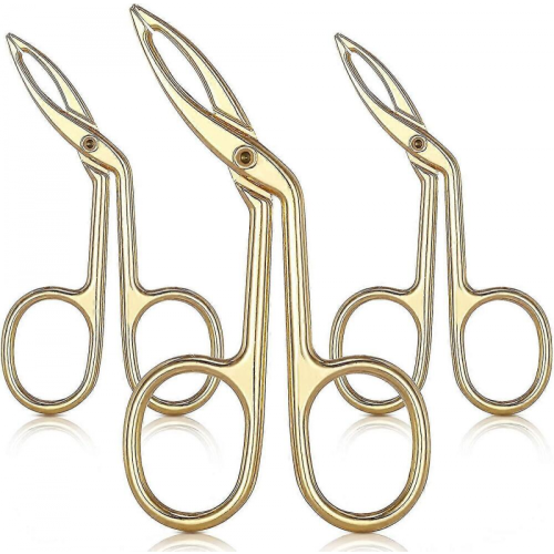 Scissors-shaped Eyebrow Straight Tweezers 1