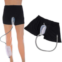 Wiederverwendbarer Urinbeutel für Männer, Silikon-Urinbeutel mit Trichter und Katheter für die weibliche Hygiene.