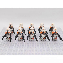 Kompatibel mit Star Wars Phase 2 212th Airborne Clone Trooper Paratrooper Custom Minifiguren YC