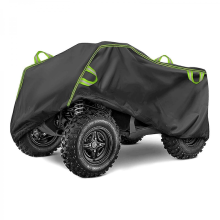 (XXL) Strapazierfähige ATV-Abdeckung aus Oxford-Gewebe mit reflektierenden Streifen für Motorräder und Fahrräder im Freien – Schutz vor Sta