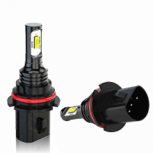 Stück 9007 HB5 CSP LED-Scheinwerferlampen-Umrüstsatz Fern- und Abblendlicht 6000K Superweiß Scheinwerfer Autozubehör Edition B