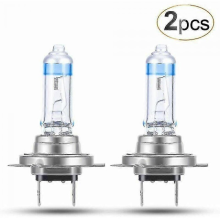 x H7 Xenon-Lampen 12V 100W Superhell, Autoscheinwerferlampen für Auto und Motorrad, neue Version, Abblendlicht, Halogenlampe